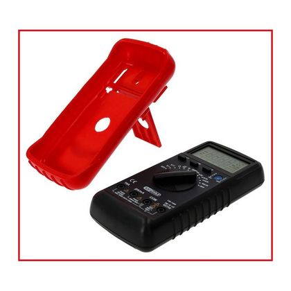 KS Tools digital mit Prüfzangen und Krokodilklemmen Multimeter Universell