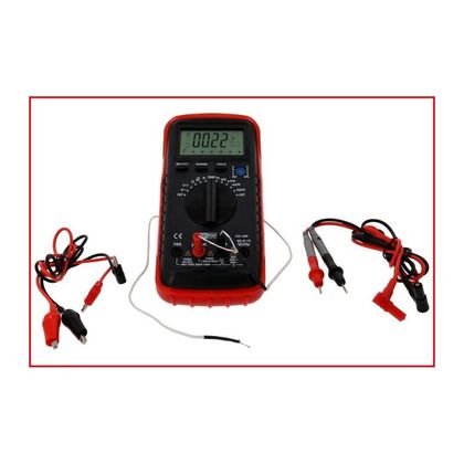 KS Tools digital mit Prüfzangen und Krokodilklemmen Multimeter Universell