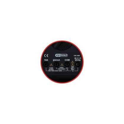 KS Tools digital mit Prüfzangen und Krokodilklemmen Multimeter Universell