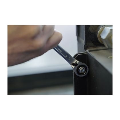 Brilliant Tools omkeerbare ratel, 12 stuks, 8 - 19mm Combinatiesleutel Universeel