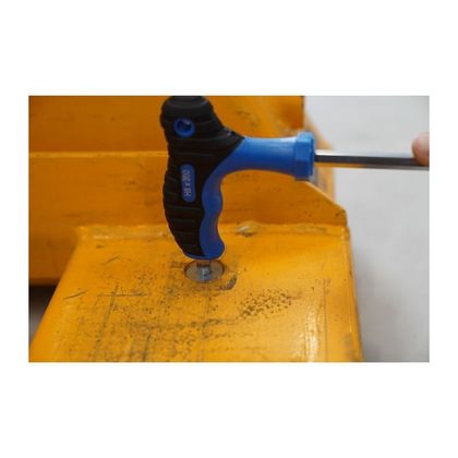 Brilliant Tools 6-kantiger Kugelkopf-Schraubenschlüssel mit T-Griff, 9 Stück Ringmaulschlüssel Universell