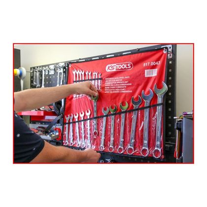 KS Tools Set of 21 keys in a case, 6 to 32 mm Universal Combination spanner