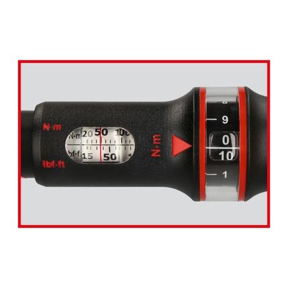 KS Tools ERGOTORQUEprecision® 1/2'', 20-100 Nm Universal Torque wrench