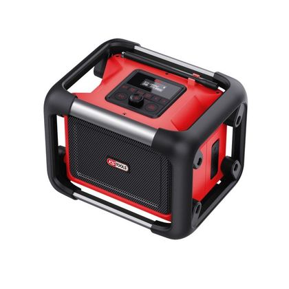 Enceinte KS Tools de chantier avec batterie 18V 4Ah et chargeur rapide Universel Ref : KST0037 / 100172F-A1 