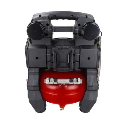 Compresseur KS Tools portatif silencieux 5L sur batterie avec une batterie 4Ah et un chargeur Universel