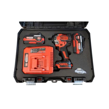 Clé à choc KS Tools 1/2'' 18V 850 Nm, 2 batteries et chargeur Universel