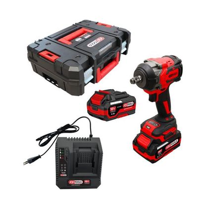 Clé à choc KS Tools 1/2'' 18V 850 Nm, 2 batteries et chargeur Universel Ref : KST0030 / 515.4710F 