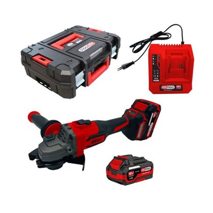 Meuleuse KS Tools angulaire 18V, 2 batteries et chargeur Universel Ref : KST0031 / 515.4735F 