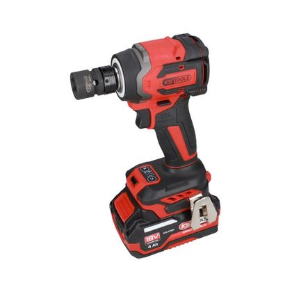 Clé à choc KS Tools porte-embouts 1/2'' 18V 230 Nm, 2 batteries et chargeur Universel