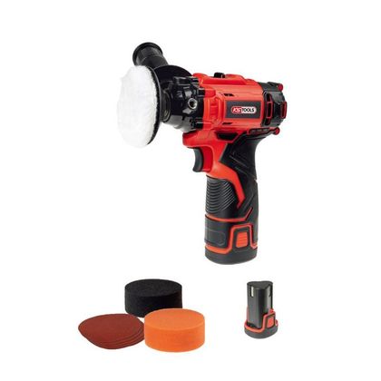 Kit de polissage KS Tools sur batterie 12V avec accessoires Universel Ref : KST0034 / 515.4760F 