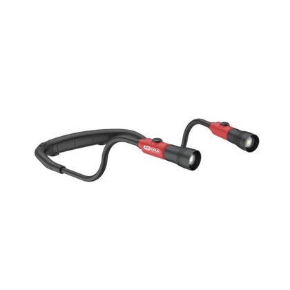 KS Tools wiederaufladbare LED-Halskette, 400 Lumen Lampe Universell