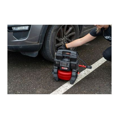 Compresseur KS Tools portatif silencieux 5 L sur batterie Universel