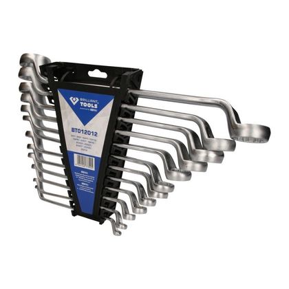 Brilliant Tools dubbel gebogen, 12 stuks Veelhoekige sleutel Universeel Ref: BTO0004 / BT012012 