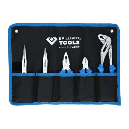 Brilliant Tools standaard, 5 stuks Tang Universeel