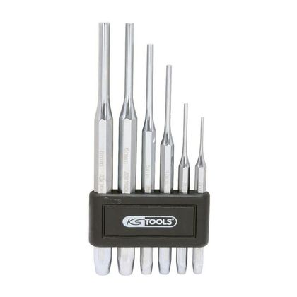 KS Tools Set von 6 verchromt, 2-3-4-5-6-8 mm Splinttreibersatz Universell