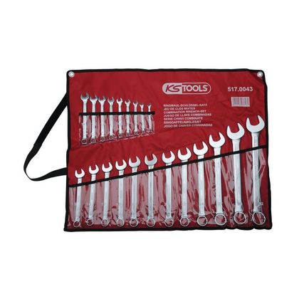 KS Tools Set of 21 keys in a case, 6 to 32 mm Universal Combination spanner Ref : KST0004 / 517.0043 