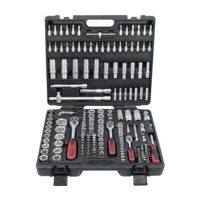 KS Tools Coffret 1/4'' + 3/8'' + 1/2'', 179 Teile Steckschlüssel Universell
