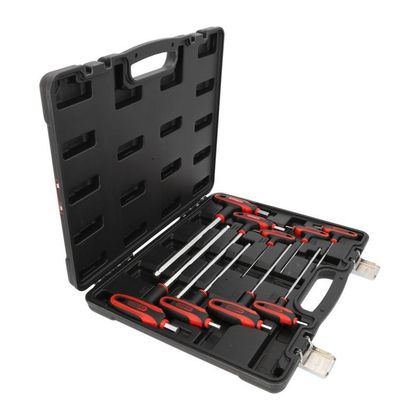KS Tools Set of 9 hexagon male keys with spherical head, T-handle Universal Combination spanner Ref : KST0002 / 151.8150 