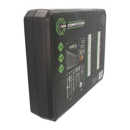 Coffret à outils Competition by KS 1/4"+3/8"+1/2", 132 pcs Universel