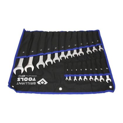 Brilliant Tools 21 stuks, van 6 tot 32 mm Combinatiesleutel Universeel