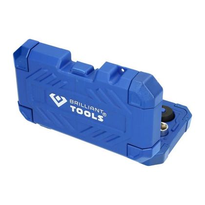 Brilliant Tools 1/4'' Socket and Ratchet Set, 23 pcs Universal Socket