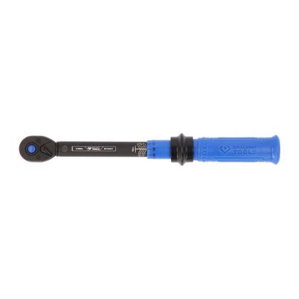 Brilliant Tools met omkeerbare ratel 1/4", 5-25Nm Momentsleutel Universeel