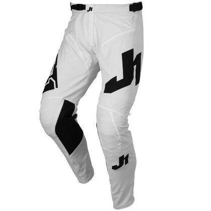 Pantalón de motocross JUST1 J-ESSENTIAL KIDS - SOLID - WHITE