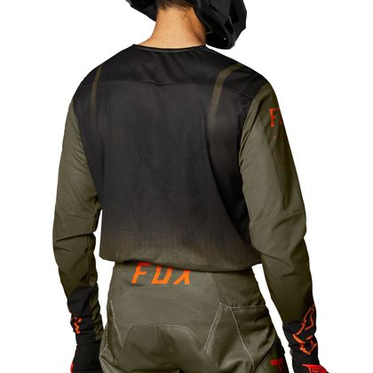 Camiseta de motocross Fox LEGION AIR KOVENT - OLIVE GREEN 2023