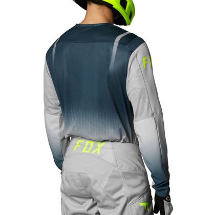 Camiseta de motocross Fox LEGION AIR KOVENT - STEEL GREY 2022 - Gris