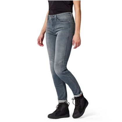 Jean Moto Rev it MARLEY LADIES - Skinny - Gris