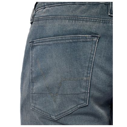 Jean Moto Rev it CARLIN SK LONG - Skinny - Gris