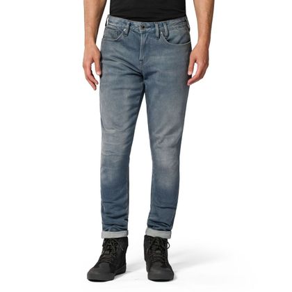 Jean Moto Rev it CARLIN SK LONG - Skinny - Gris