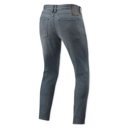 Jean Moto Rev it CARLIN SK LONG - Skinny - Gris