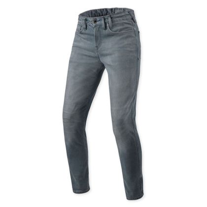Jean Moto Rev it CARLIN SK LONG - Skinny - Gris Ref : RI1322 