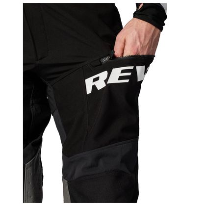 Pantalon Rev it LEJANO - Noir / Rouge