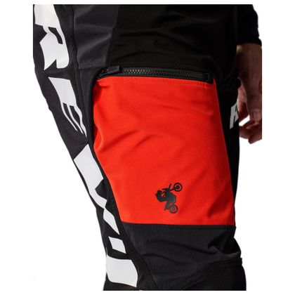 Pantalon Rev it LEJANO - Noir / Rouge