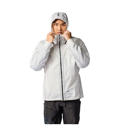 Veste de pluie Rev it BARRIER 2 H2O - Blanc