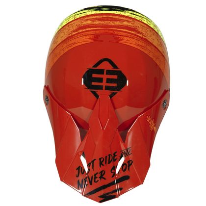Casque cross Shot by Freegun XP-4 - STRIPE - RED GLOSSY 2021 - Rouge
