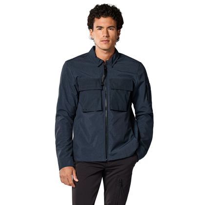 Rev it YALETOWN Motorbike Overshirt - Blue