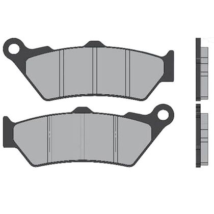 Plaquettes de freins Brenta Organique avant/arrière (selon modèle) Ref : FT 3090 / FT3090 