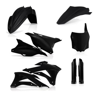 Kit de piezas de plástico Acerbis Negro