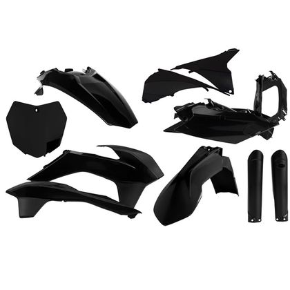 Kit de piezas de plástico Acerbis Negro