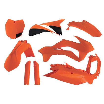 Kit de piezas de plástico Acerbis Naranja