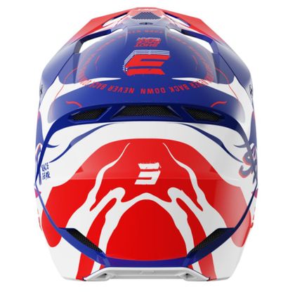 Shot FURIOUS KID BEAST Cross-Helm - Blau / Rot