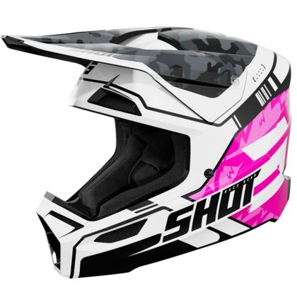 Shot FURIOUS FLASH 2025 Cross-Helm - Rosa Ref : SO2997 