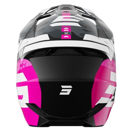 Casque cross Shot FURIOUS KID - FLASH - Rose