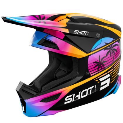Shot KOPFHÖRER FURIOUS KID Cross-Helm - Orange Ref : SO3008 