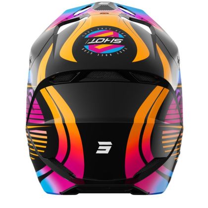 Shot KOPFHÖRER FURIOUS KID Cross-Helm - Orange