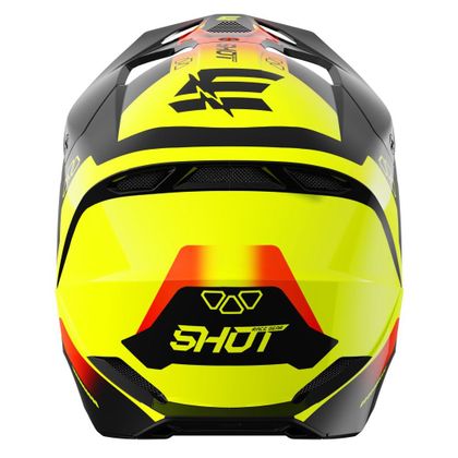 Shot FURIOUS - CHILD - ROCKET Cross helmet - Black / Yellow