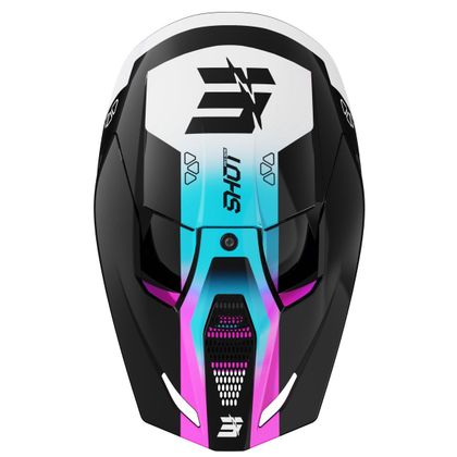 Shot FURIOUS - CHILD - ROCKET Cross helmet - Pink